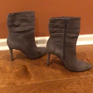 Guess Grey suede booties